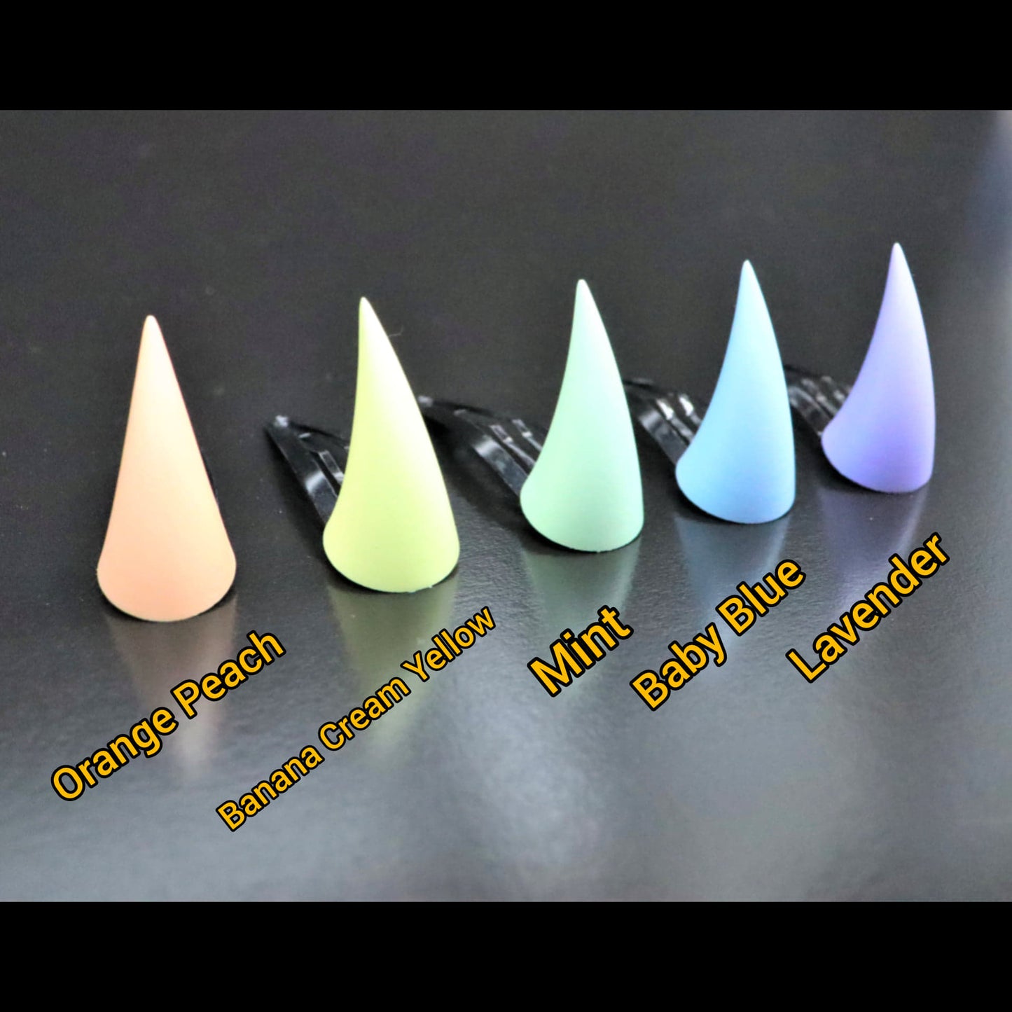 Small Demon Horns Hair Clips