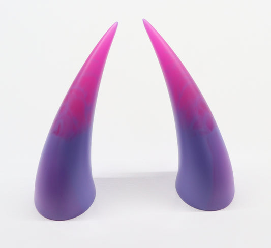 V2 UV Pink & Lavender ambre L Oni Horns